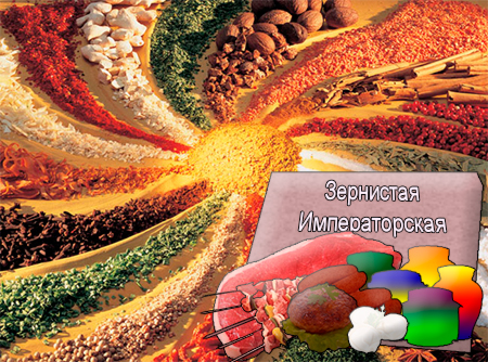 Смеси специй для мясной промышленности от компании Респект - Зернистая Императорская для полуфабрикатов, Смеси натуральных специй, их масел и экстрактов: черного перца, кориандра, тмина, чеснока; декстроза, усилители вкуса (Е-621; Е-627; Е-631) Смеси специй для мясной промышленности от компании Респект - Зернистая Императорская для полуфабрикатов, Смеси натуральных специй, их масел и экстрактов: черного перца, кориандра, тмина, чеснока; декстроза, усилители вкуса (Е-621; Е-627; Е-631)